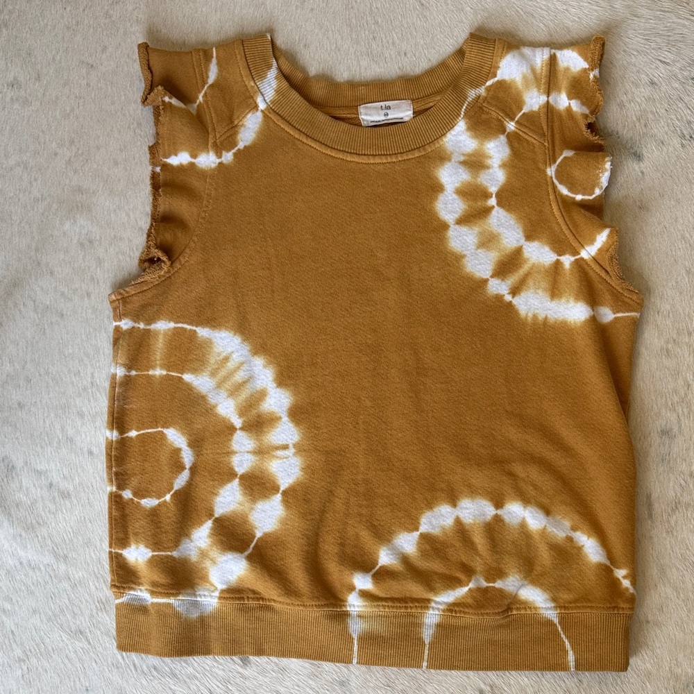 Anthropologie t.La Tie-Dye Sleeveless Sweatshirt